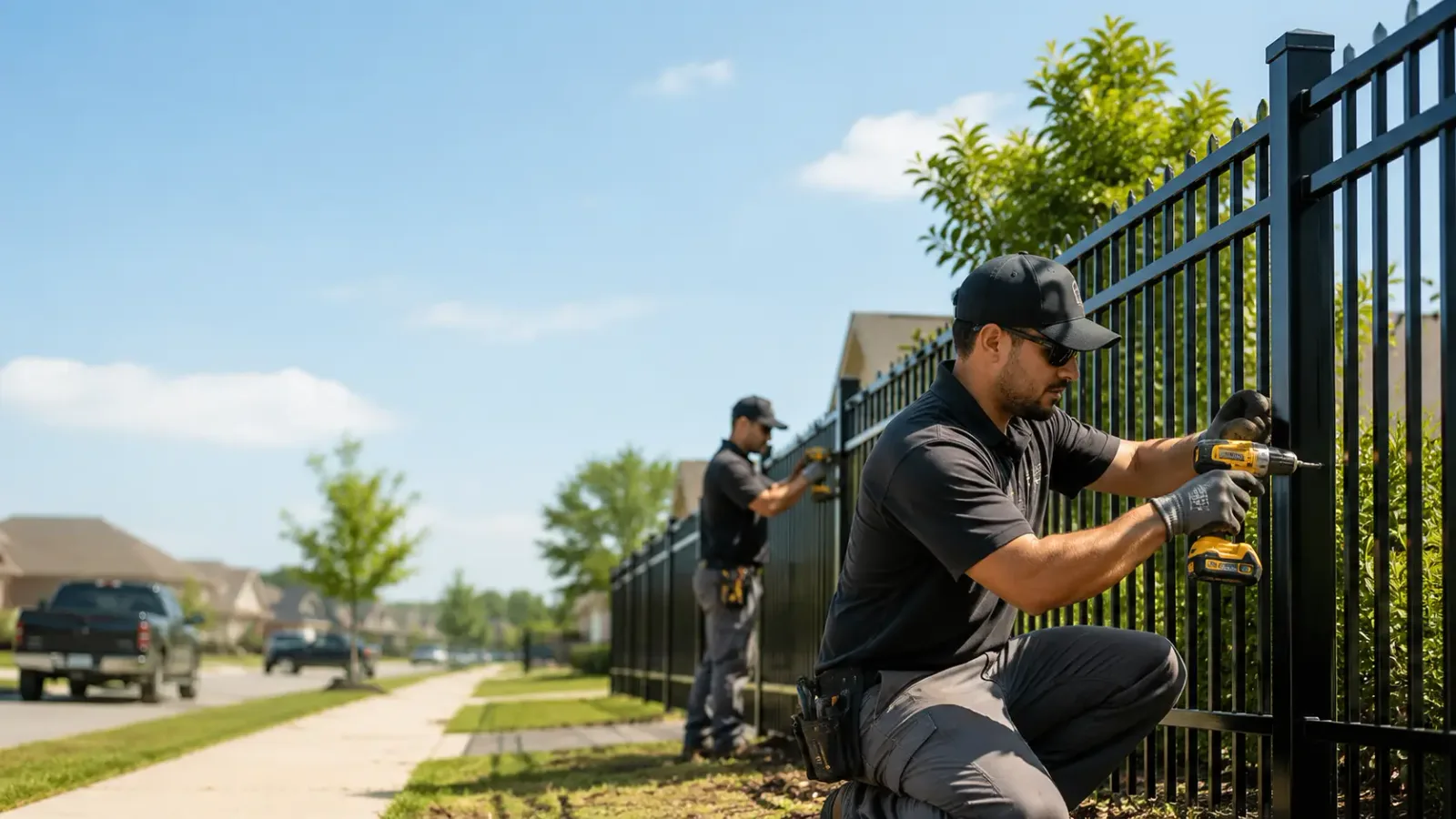 Metal Fence Installation in Ortonville, MI